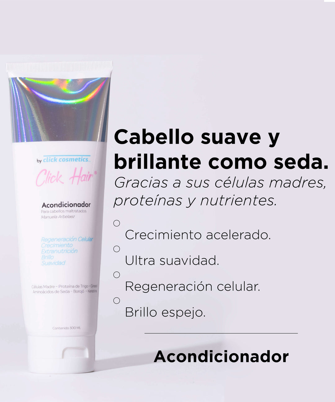 cabello libre de frizz