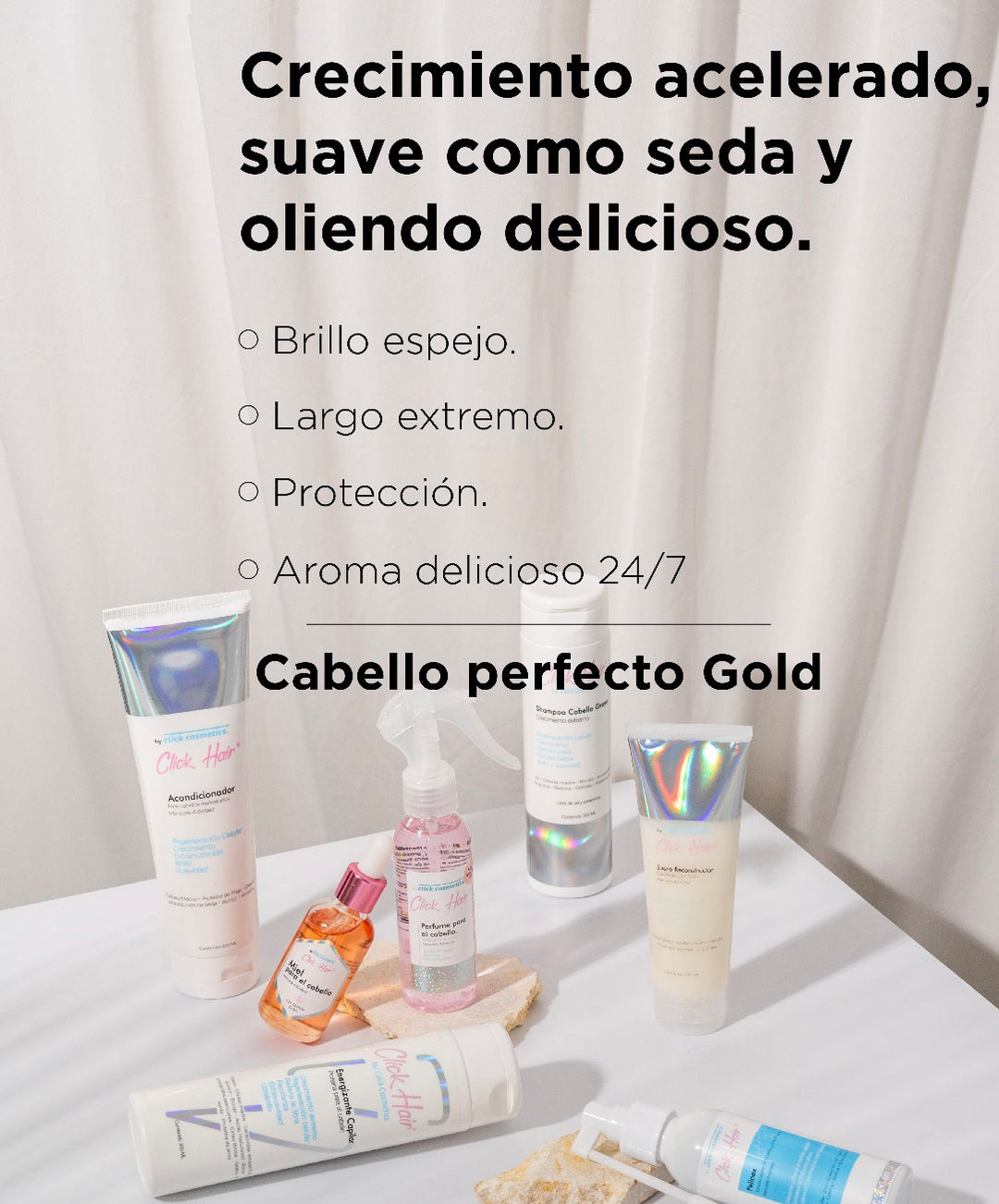 cosméticos para el cabello